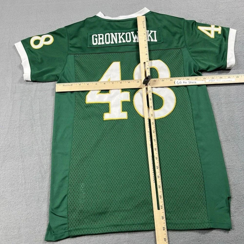 Rob Grokowski Jersey Boys L Green Headgear Classics Spartans Williamsville North